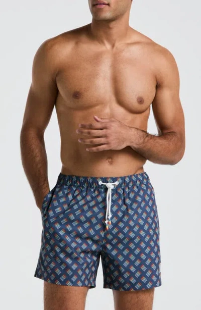 Original Penguin 5-inch Pride Swim Trunks