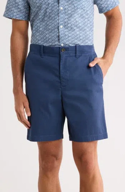 Original Penguin 8-inch Dobby Stretch Cotton Shorts In Green