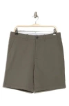 Original Penguin 9 Stretch Bedford Shorts In Castlerock