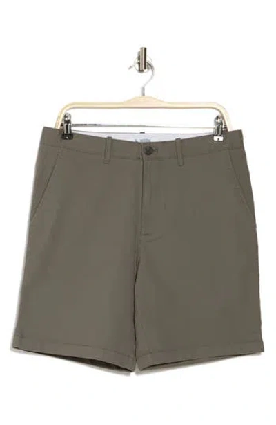 Original Penguin 9 Stretch Bedford Shorts In Castlerock