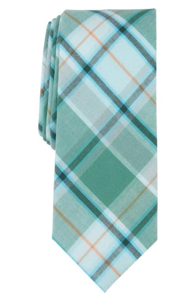 Original Penguin Acord Plaid Tie In Blue