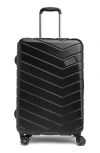 Original Penguin Crimson 21-inch Hardside Spinner Luggage In Black