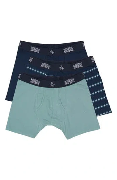Original Penguin Assorted 3-pack Supersoft Boxer Briefs