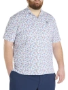 Original Penguin Big & Tall Pete In The Ocean Caddy Polo Shirt In Bright White