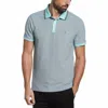Original Penguin Birdseye Polo Shirt In Aruba Blue In Multi