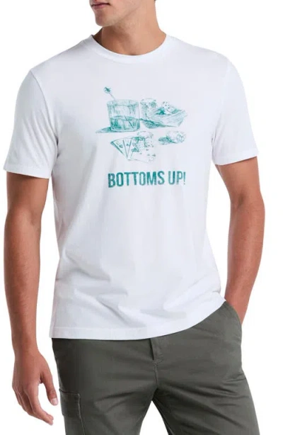 Original Penguin Bottoms Up Graphic T-shirt In White