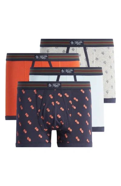 Original Penguin Boxer Brief Trunks In Blue/navy Pete Rooibos Tea