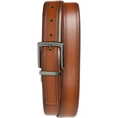 Original Penguin Brownie Reversible Leather Belt