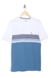 Original Penguin Chest Stripe Cotton Piqué T-shirt