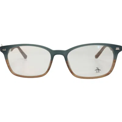 Original Penguin Clyde Eyeglasses In Brown Fade In Green