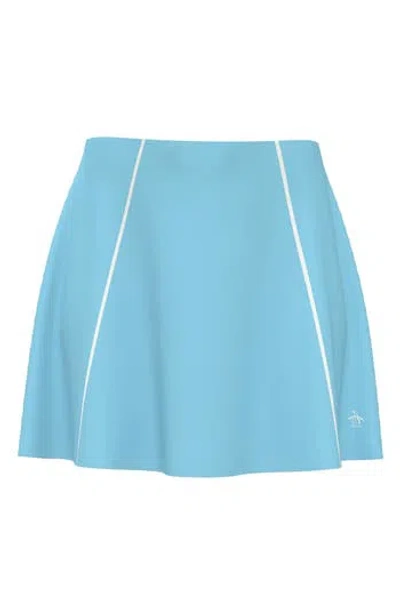 Original Penguin Colorblock Flounce Tennis Skirt In Blue