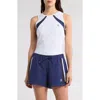 Original Penguin Colorblock Tank In Bright White