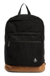 Original Penguin Corduroy Backpack In Black