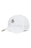 Original Penguin Core Ventilated Cap In Bright White