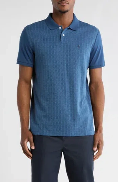 Original Penguin Cotton Knit Polo In Green