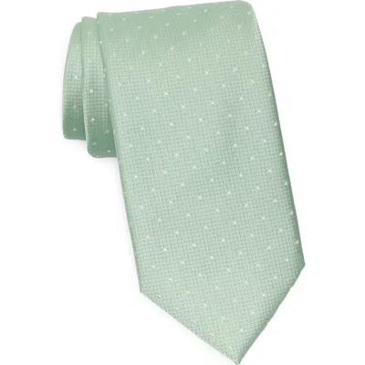 Original Penguin Curtis Dot Tie In Green