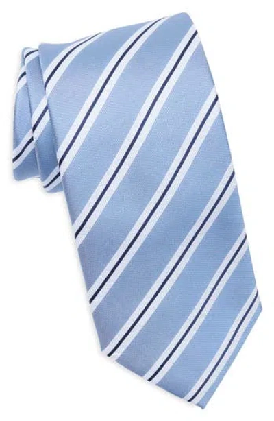 Original Penguin Cutler Stripe Tie In Blue