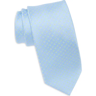 Original Penguin Darrin Paisley Jacquard Tie In Blue