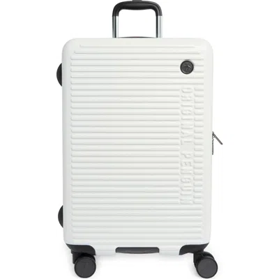 Original Penguin Dexter 25-inch Hardside Spinner Suitcase In White