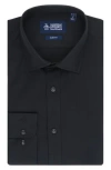 Original Penguin Diamond Dobby Slim Fit Dress Shirt In Black