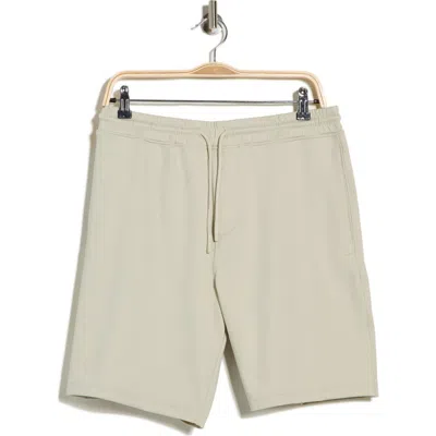 Original Penguin Double Knit Shorts In Neutral