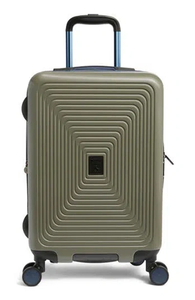 Original Penguin Finnes 21-inch Hardside Carry-on Luggage In Green