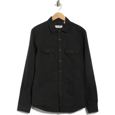 Original Penguin Flannel Shirt In Gray