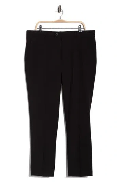 Original Penguin Flat Front Dress Pants In Black
