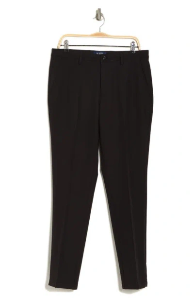Original Penguin Flat Front Pants In Black