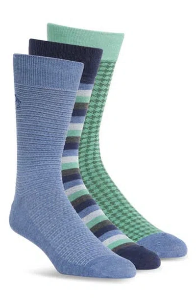 Original Penguin Gaston Crew Socks In Multi