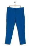 Original Penguin Golf Flat Front Solid Golf Pants In Blueberry Pancake