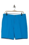 Original Penguin Golf Solid Flat Front Golf Shorts In Cloisonne