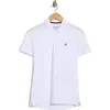 Original Penguin Golf Zip Front Polo In White