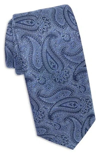 Original Penguin Hake Paisley Tie In Blue