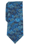 Original Penguin Hariton Paisley Tie In Blue