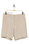 Original Penguin Heather Stripe Chino Shorts In Travertine