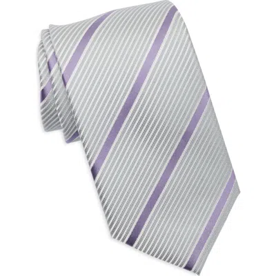 Original Penguin Howell Stripe Tie In Gray