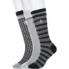Original Penguin Jansen Geo 3-pack Assorted Crew Socks In Multi