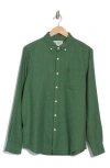 Original Penguin Jasper Flannel Button-up Shirt In Sycamore