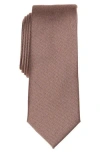 Original Penguin Keaping Stripe Tie In Brown