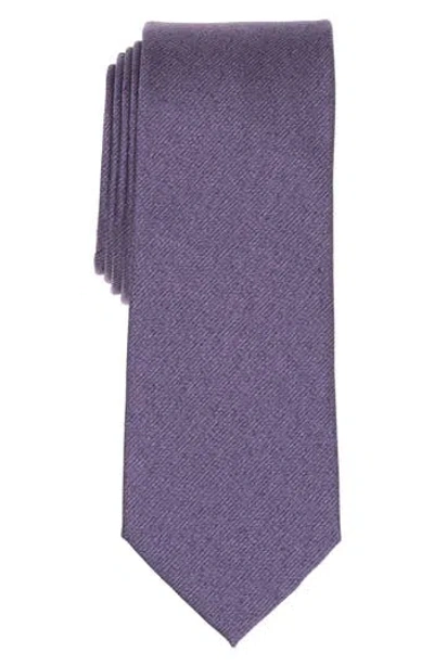 Original Penguin Keaping Stripe Tie In Purple