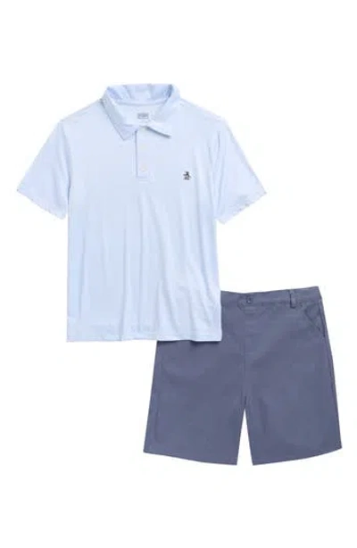 Original Penguin Kids' Polo & Shorts Set In Multi