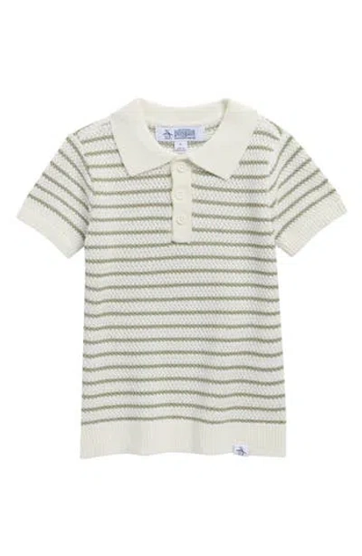 Original Penguin Kids' Polo Sweater In Multi