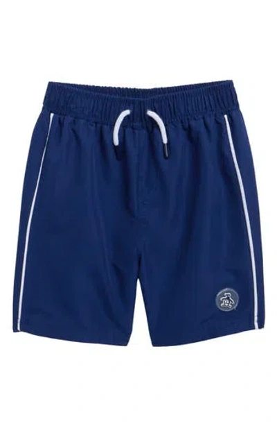 Original Penguin Kids' Swim Trunks In Blue