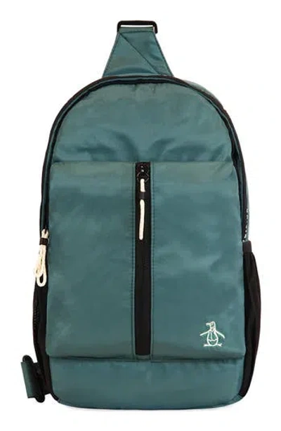 Original Penguin Large Sport Crossbody Bag In Red