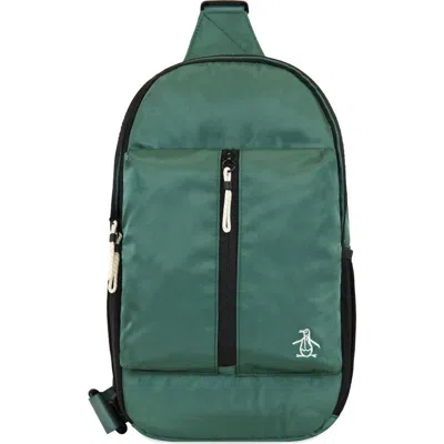 Original Penguin Large Sport Crossbody Bag In Yellow