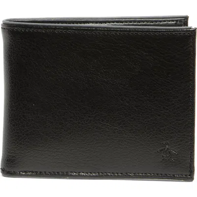 Original Penguin Leather Bifold Wallet