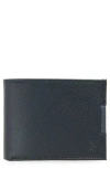 Original Penguin Leather Bifold Wallet In Navy