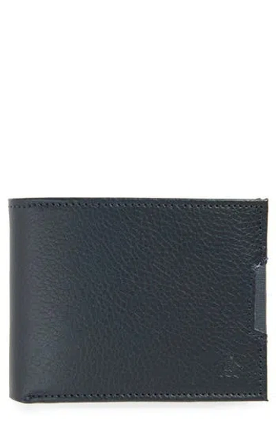 Original Penguin Leather Bifold Wallet In Black