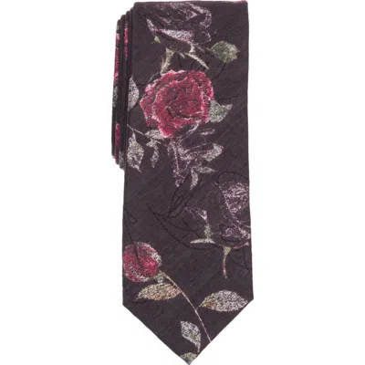 Original Penguin Lerman Floral Tie In Black